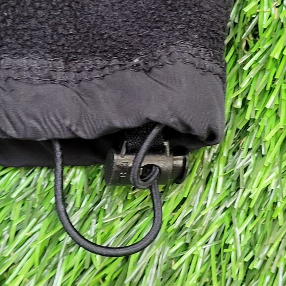 Ralph-Lauren Fleece Jacket Large 23x27 Black - Picture 16 of 16